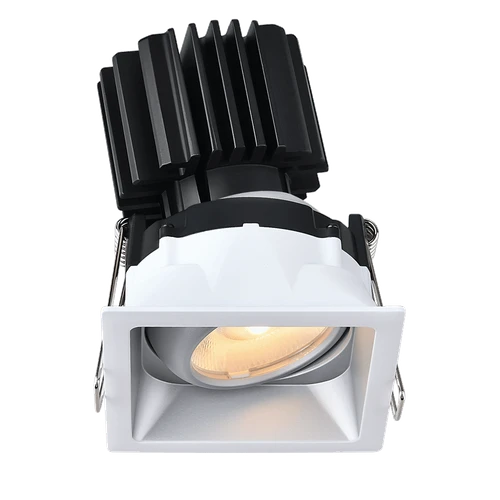 L3G-SRT-AZ-RC36-1895 - Tangra 3" Gimbal Square Recessed Thin Trim DTW CRI95 - Lotus LED