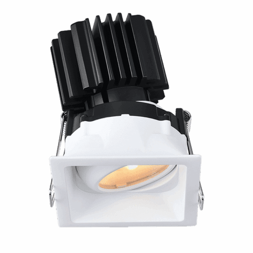 L3G-SRT-WH-LW50-4C90 - 3" Tangra Gimbal Square Recessed Thin 4CCT DTW CRI90 - Lotus LED