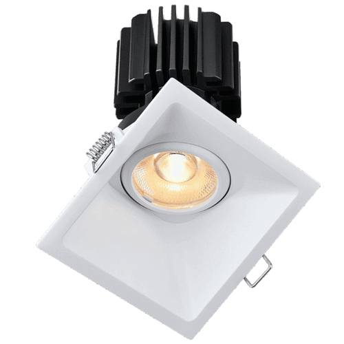 L3G-SST-WH-LW36-4C90 - Tangra 3" Gimbal Square Sloped Thin 4CCT+DTW - Lotus LED