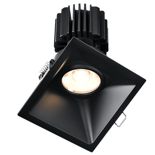 L3G-SST-BK-RS20-4C90 - 3" Tangra Gimbal Square Sloped Thin Black Trim 4CCT DTW - Lotus LED