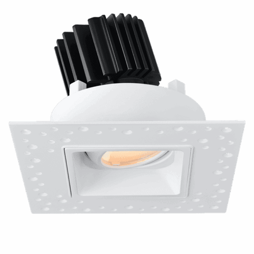 L3G-SIT-WH-RF50-5C98 - Tangra 3" Gimbal Square Invisible White Trim 5CCT CRI98 - Lotus LED