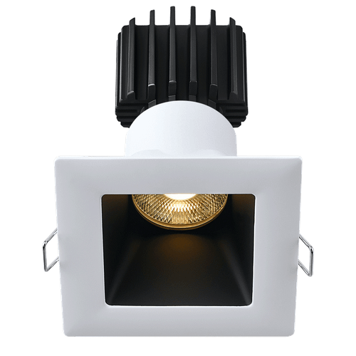 L3F-SDW-WB-RS20-3K98 - 3" Tangra Fixed Square Deep Regressed Trim 3000K CRI98 - Lotus LED