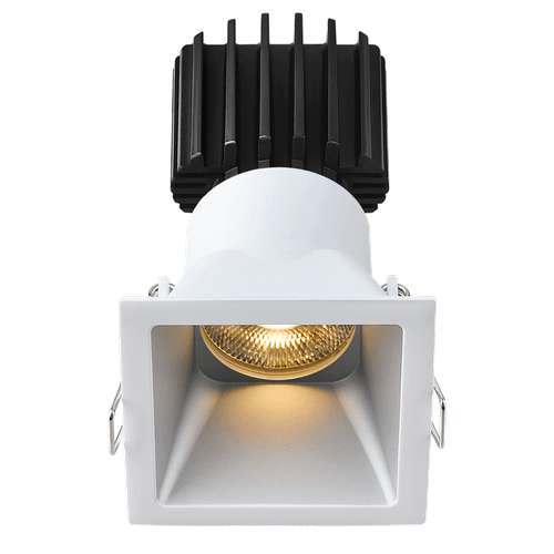 L3F-SDT-AZ-LW50-1895 - Tangra 3" Square Deep Regressed Thin Alzak Trim 50° DTW - Lotus LED