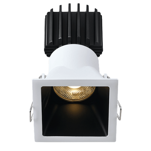 L3F-SDT-WB-LB50-1895 - Tangra 3" Fixed Square Deep Regressed Thin Duo Trim DTW - Lotus LED