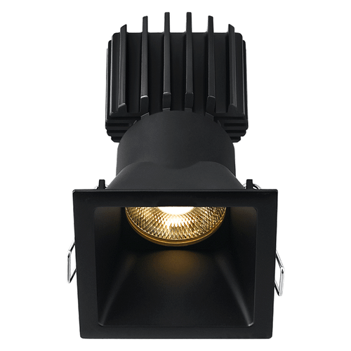 L3F-SDT-BK-RF50-4C90 - Tangra 3" Square Deep Regressed Thin Trim 4CCT DTW - Lotus LED