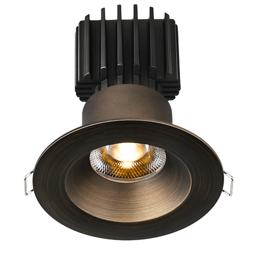 L3F-RRW-BR-LB36-5C95 - Tangra 3" Fixed Round Recessed Wide Bronze Trim 5CCT CRI95 - Lotus LED