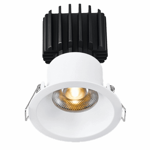 L3F-RRT-WH-LW50-5C98 - Tangra 3" Fixed Round Recessed Thin 5CCT CRI98 Trim - Lotus LED