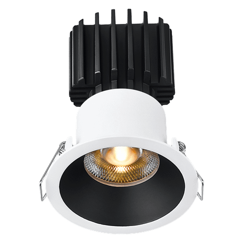L3F-RRT-WB-RF60-3K98 - Tangra 3" Fixed Round Recessed Thin Duo Trim 3000K CRI98 - Lotus LED