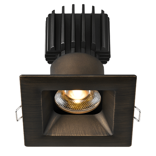 L3F-SRW-BR-RC36-5C98 - 3" Square Recessed LED Bronze 36° CRI98 - Lotus LED