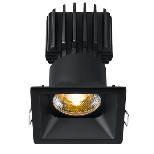 L3F-SRT-BK-LB36-3K95 - Tangra 3" Square Recessed Thin Black Trim 3000K CRI95 - Lotus LED