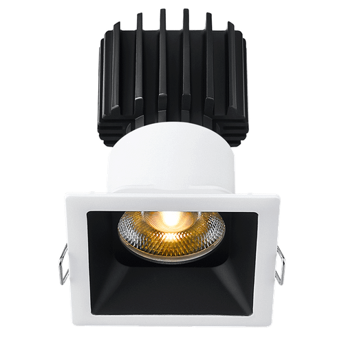 L3F-SRT-WB-RC20-3K95 - 3" Tangra Fixed Square Recessed Thin Duo Trim 3000K CRI95 - Lotus LED