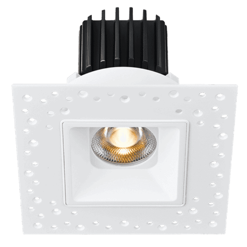 L3F-SRI-WH-RC36-3K95 - Tangra 3" Square Recessed Invisible Trim 3000K CRI95 - Lotus LED