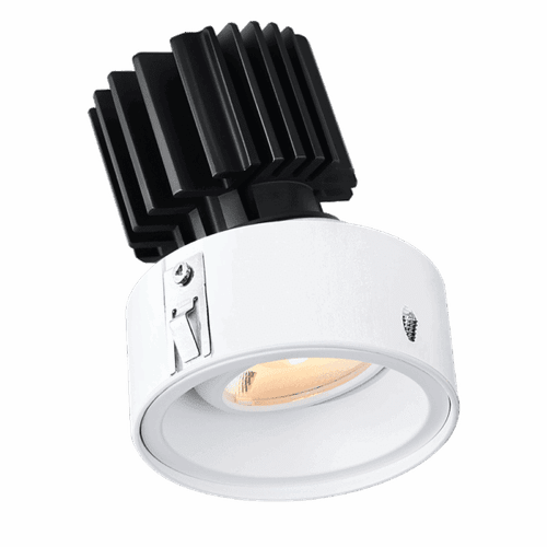 L3G-RIF-WH-RF50-3K95 - 3" Tangra Gimbal Round Invisible Flangeless 3000K CRI95 - Lotus LED
