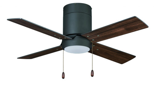 1024OB-WT-ES - Metalis 4-Blade 52in Hugger LED Ceiling Fan 3000K - RP Lighting + Fans