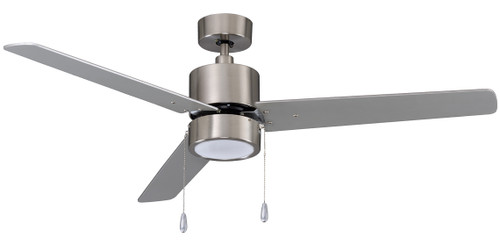 1046LED-1BN-BN - 52in LED Ceiling Fan 3-Blade Brushed Nickel - RP Lighting + Fans
