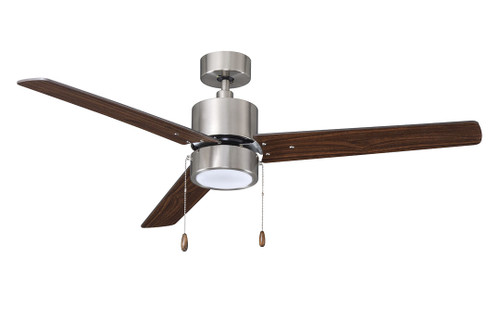 1046LED-1BN-WT - Aldea III 52in 3-Blade LED Ceiling Fan Brushed Nickel/White - RP Lighting + Fans