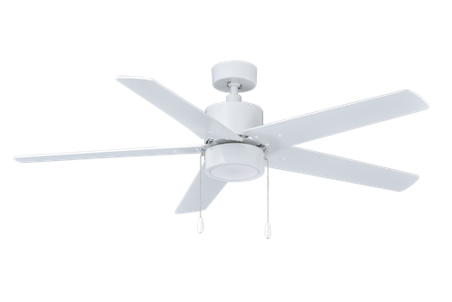1048LED-1WW-WW - Aldea VI 52in 5-Blade 16W 3000K LED Ceiling Fan - RP Lighting + Fans