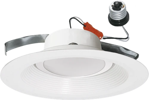 8723BK-90-3K-E - 4" 90 CRI 3000K LED Recessed Baffle Trim - RP Lighting + Fans