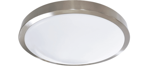 4327D-2-30-BN - 16 in 34W 3000K LED Ceiling Mount Dimmable - RP Lighting + Fans