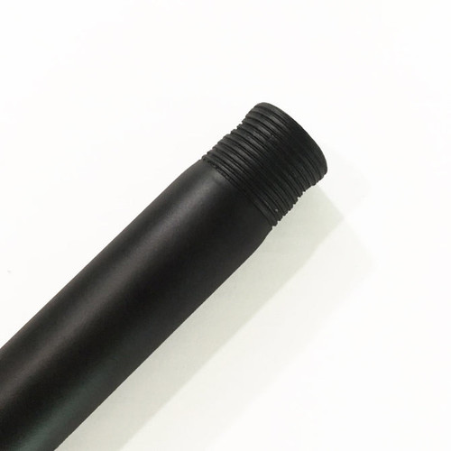R72MB - 72 Inch Matte Black Ceiling Fan Downrod - Wind River