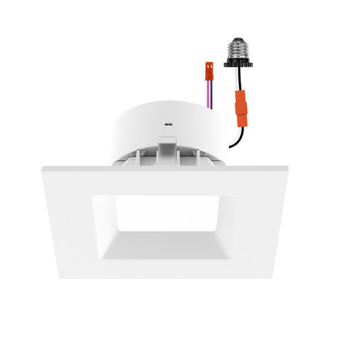 LED-DL-SQ-4-9W-5CCT-UNV-0/10V - 4in 9W Selectable CCT Downlight - Envision