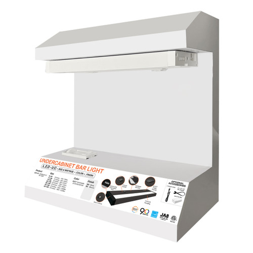 DISPLAY-UC - LED-UC Undercabinet Fixture Counter Display Promo - Envision