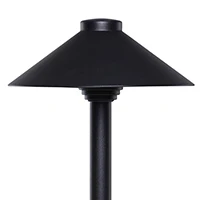 PSH090-TB-18-JC3/830/IP65/LED - 2.5W 3000K LED Textured Black Path Light - Sollos