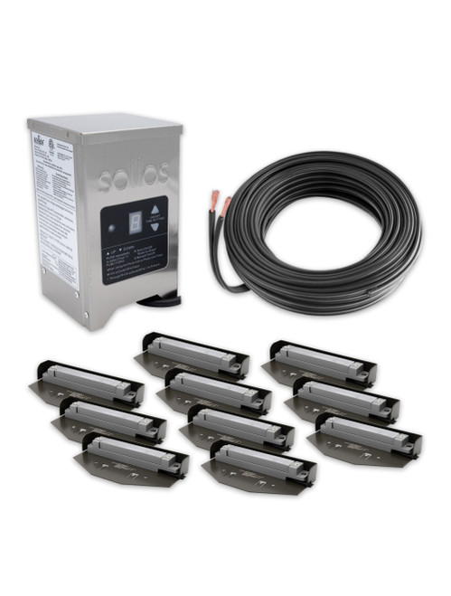 HKPP-1 - Hardscape Ledge Light Kit 2700K Textured Bronze - Sollos
