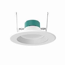 PT-DLR-B-6I-14-5C3P-2 - 5/6" LED Baffle Retrofit Downlight Selectable CCT - Portor Lighting