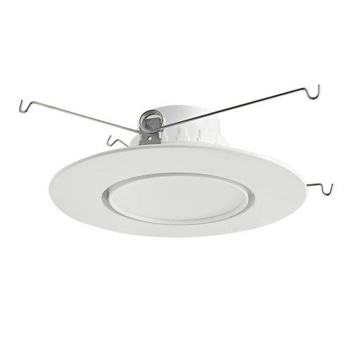 PT-DLR-G-6I-16W-5CCT - 6in Gimbal Retrofit Downlight 5CCT - Portor Lighting