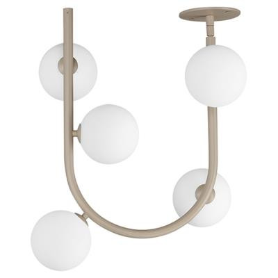 SMP24905TP - Contour MTO LED Pendant Kit Taupe 5-Light 4W 120V - Studio M