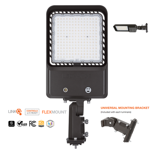 AREAFLD6AS080UNHDSC15ADJWH[G3] - 80W LED Area Light - Sylvania