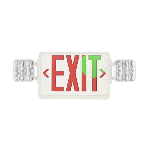 EXV/THS/WH/RSD - LED Emergency Light Twin Head White - Sylvania