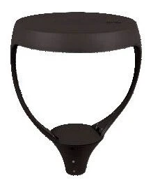 POSTTOP1A/S060UNHD7SC2/T5/GR/P - 40W LED Post Top Type V Selectable CCT - Sylvania