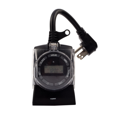 WGC-80059 - 15 Amp Digital Outdoor Plug-In Timer - Wintergreen Corporation
