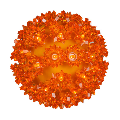 WGC-82830 - 6" 5mm Amber LED Starlight Sphere, 70 Lights - Wintergreen Corporation