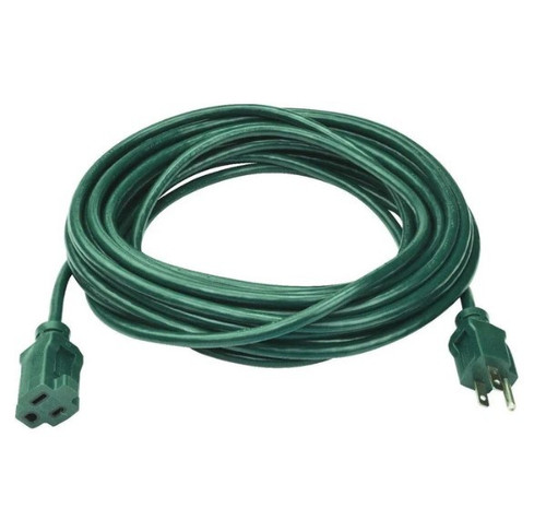 WGC-87617 - SJTW Green Medium Duty Extension Cord, Indoor Outdoor Use, 50' - Wintergreen Corporation