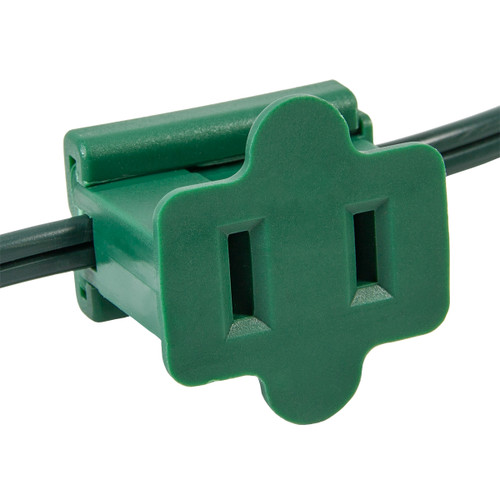 WGC-88349 - Green Polarized Inline Zip Plug, SPT2, 10-Pack - Wintergreen Corporation