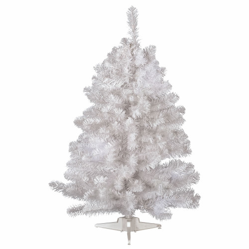 VIC-A805720 - 2' x 16" Crystal White Tree 99 Tips - Vickerman