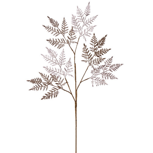 VIC-EH212238 - 27" Champagne Metallic Fern Spray, 2-Pack - Vickerman