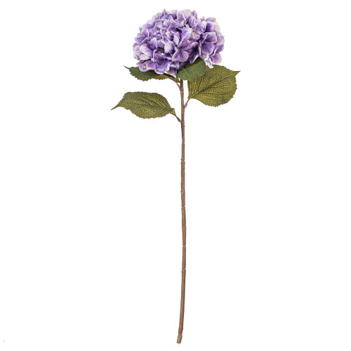 VIC-FR250166 - 32.5" x 9" Purple Hydrangea Stem, 3-Pack - Vickerman