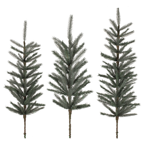VIC-G198226 - 36-42-48" Blue Spruce Tops 3Pc Set - Vickerman