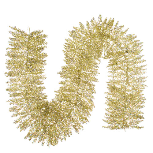 VIC-K166414 - 9'x14" Champagne Garland 250T - Vickerman