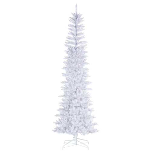VIC-K240165 - 6.5' x 28" White Pencil Tree 712Tips - Vickerman