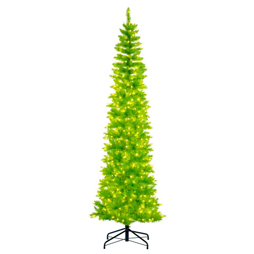 VIC-K242866LED - 6.5' x 28" Lime Pencil Dura Lit 400 Lime - Vickerman