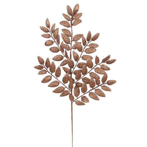 VIC-L147915 - 22" Chocolate Glitter Honey Locust, 6-Pack - Vickerman
