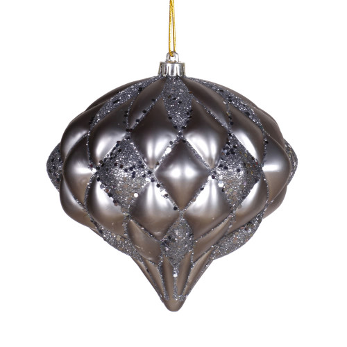 VIC-M112287 - 5.7" Pewter Matte-glitter Diamond - Vickerman