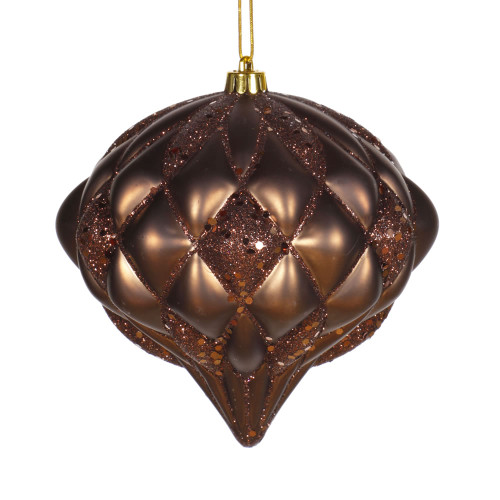 VIC-M1122CH - 5.7" Chocolate Matte-glitter Diamond - Vickerman