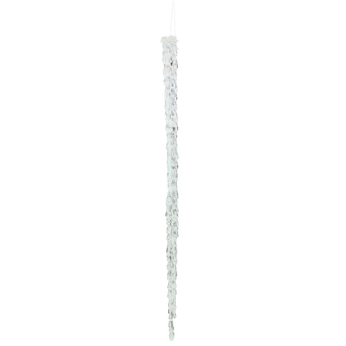 VIC-M174124 - 24" Clear Acrylic Icicle, 2-Pack - Vickerman
