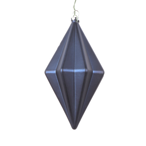 VIC-MC212331D - 5.5" Midnight Blue Matte Finial Ornament, 4-Pack - Vickerman